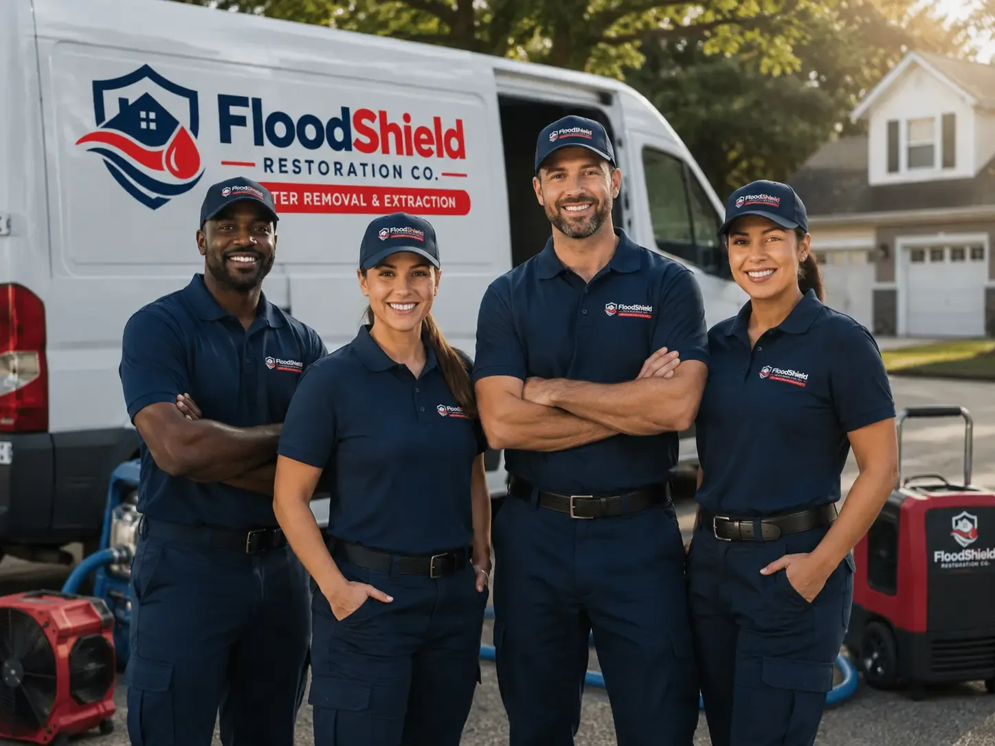 Flood Damage Restoration company in Yorktown, IA
